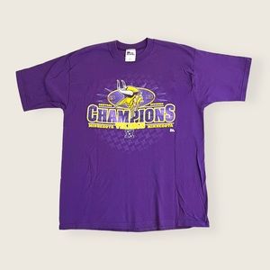 Vintage 1998 Pro Player Minnesota Vikings Division Champions Tee